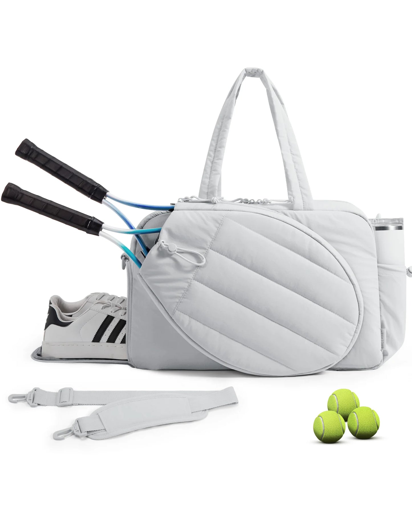 Sport Bag for Tennis Sports Gym Duffle Bags with Shoe Compartment Wet Pocket Overnight Weekend Travel Bag