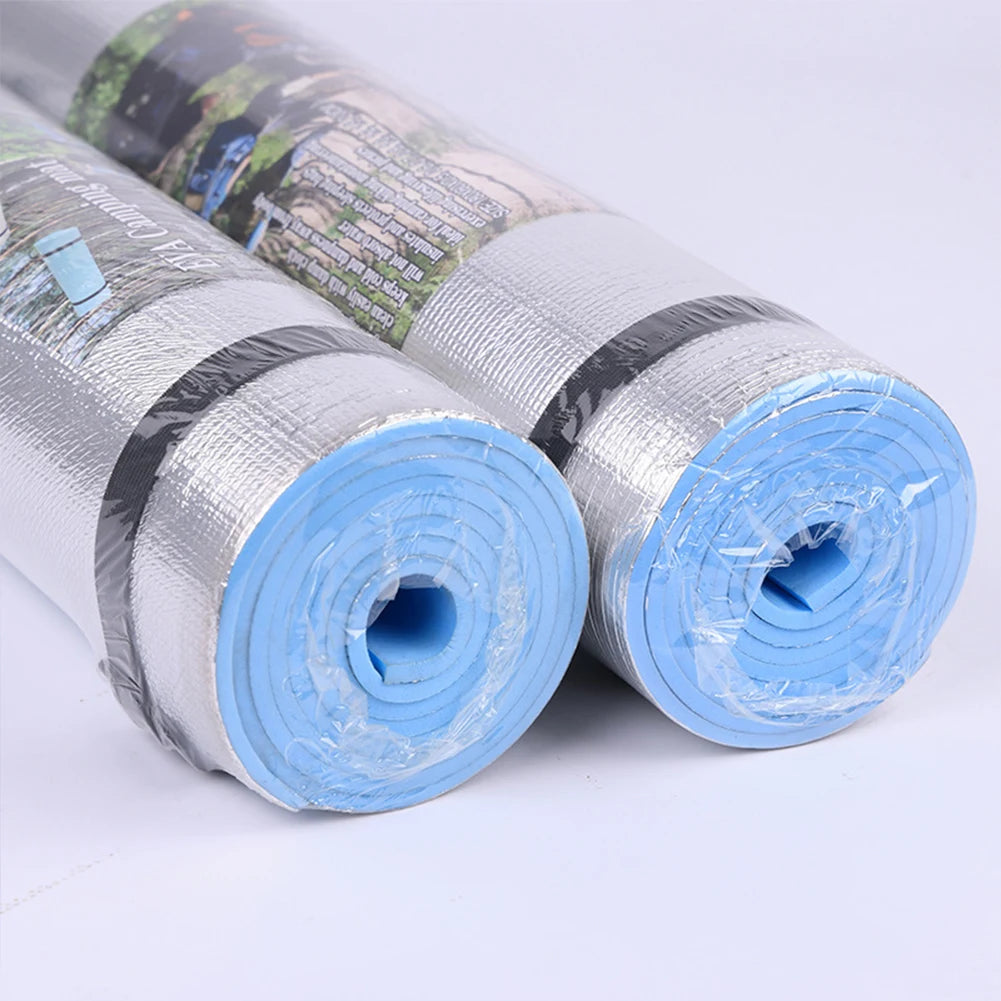 Waterproof Yoga Mat Aluminum Membrane Exercise Mat Portable Camping Picnic Mat Multifunction for Fitness Exercise
