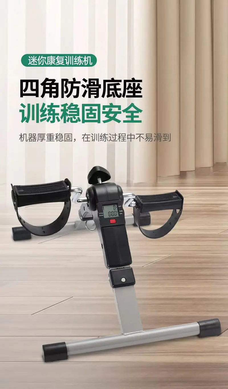 Stepper Exercise Machine Folding Stepper Pedal Exercise Bike for Home Stepper Mini with Adjustable Resistance Fitness Equipment