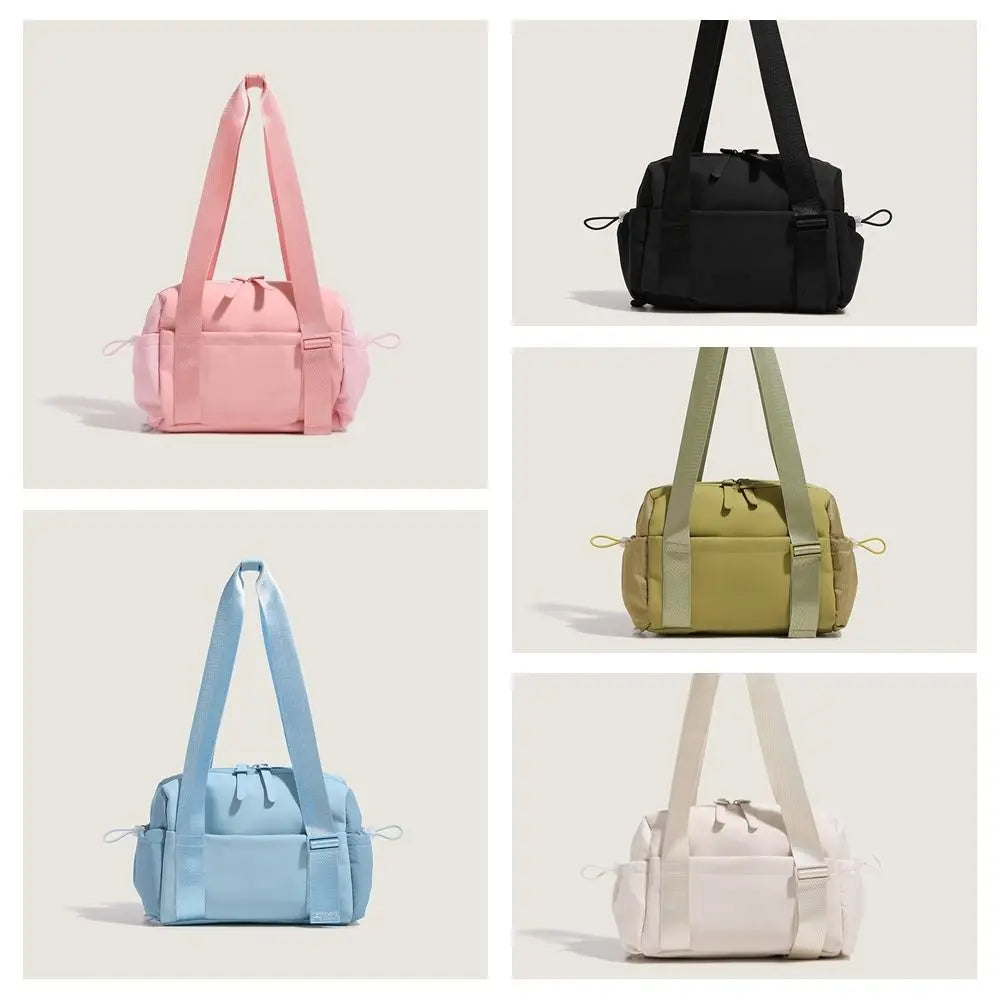 Gym Bag Waterproof Sports Fitness Bag Large Capacity Handbag Tote Duffle Bag Nylon Multifunctional Storage Bag Women Travel