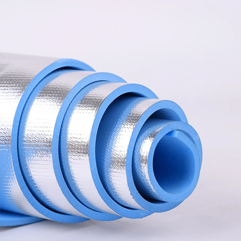 Waterproof Yoga Mat Aluminum Membrane Exercise Mat Portable Camping Picnic Mat Multifunction for Fitness Exercise
