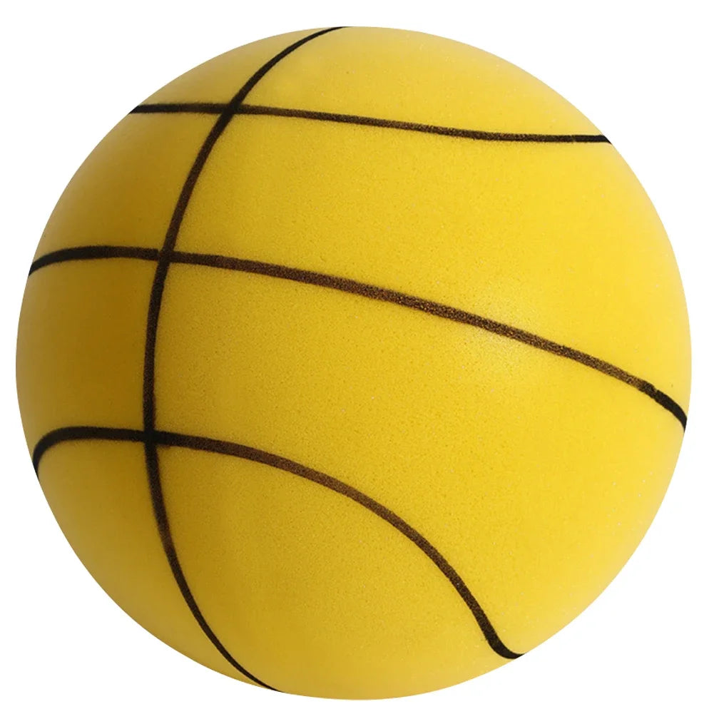 18/21/24Cm Kids Bouncing Mute Silent Basketball Squeezable Mute Bouncing Basketball Indoor Silent Ball Foam Basketball Toys