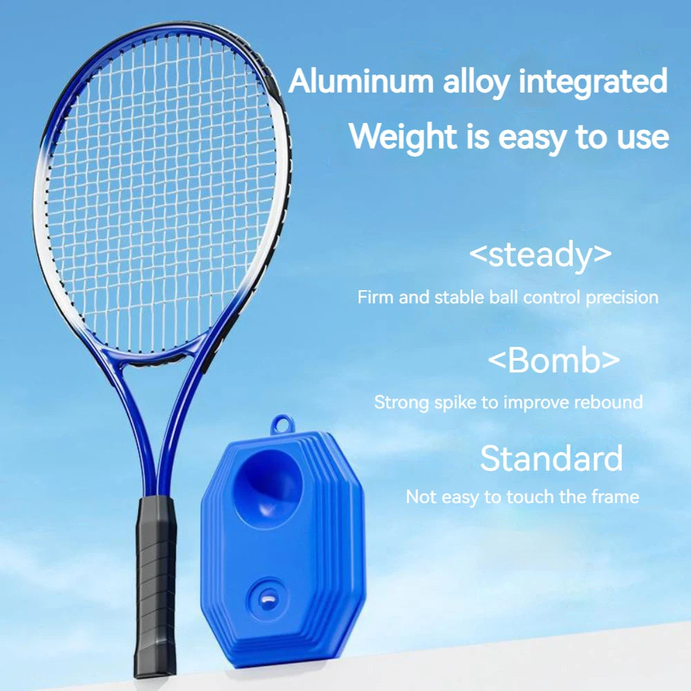 Tennis Training Band Line Rebound Single Person Exercise Fitness Tennis Racket Set Exercise at Home Exercise