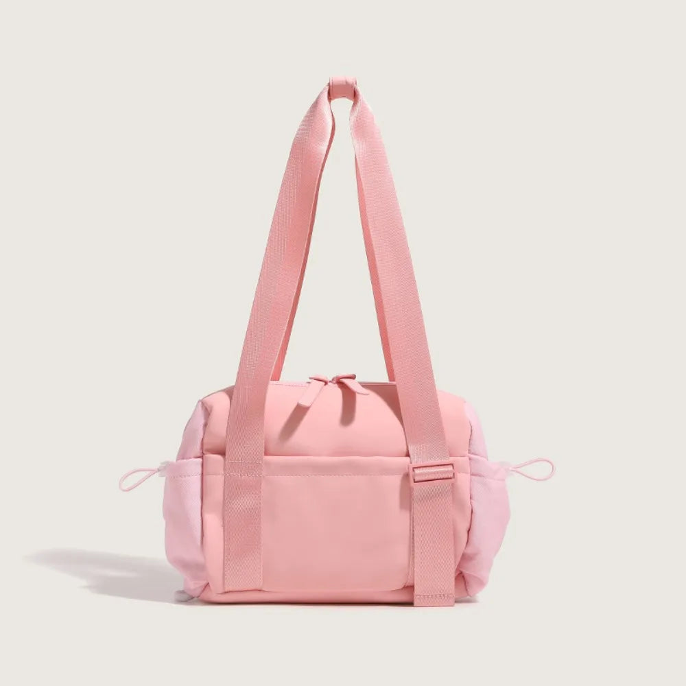 Gym Bag Waterproof Sports Fitness Bag Large Capacity Handbag Tote Duffle Bag Nylon Multifunctional Storage Bag Women Travel