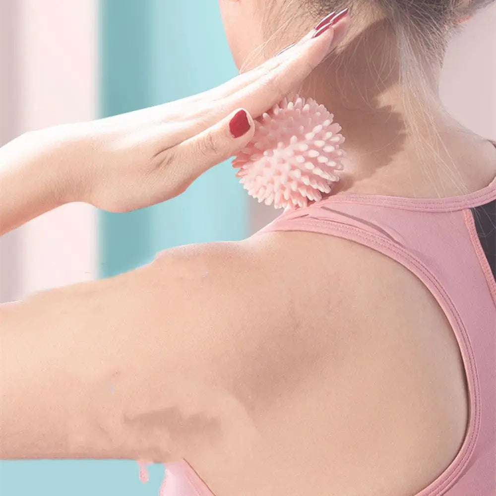 Spiky Massage Ball Exercise Exercise Exercise Hand Foot Pain Relief Plantar Relievers Muscle Soreness Relief Gift to Wife