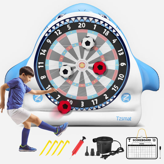 Inflatable Game Outdoor Giant Dartboard for Soccer Large Carnival Outdoor Games Giant Outdoor Game Activities Giant Yard Games Soccer Darts