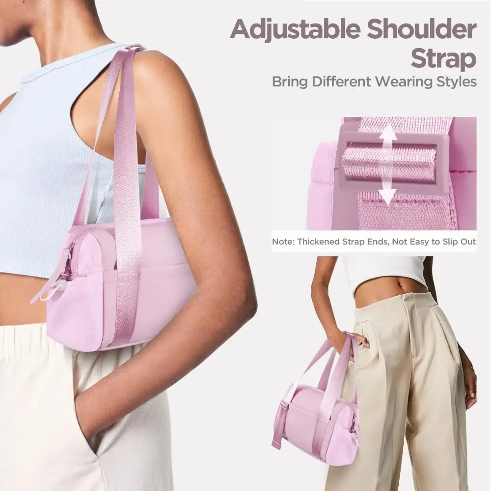 Gym Bag Waterproof Sports Fitness Bag Large Capacity Handbag Tote Duffle Bag Nylon Multifunctional Storage Bag Women Travel