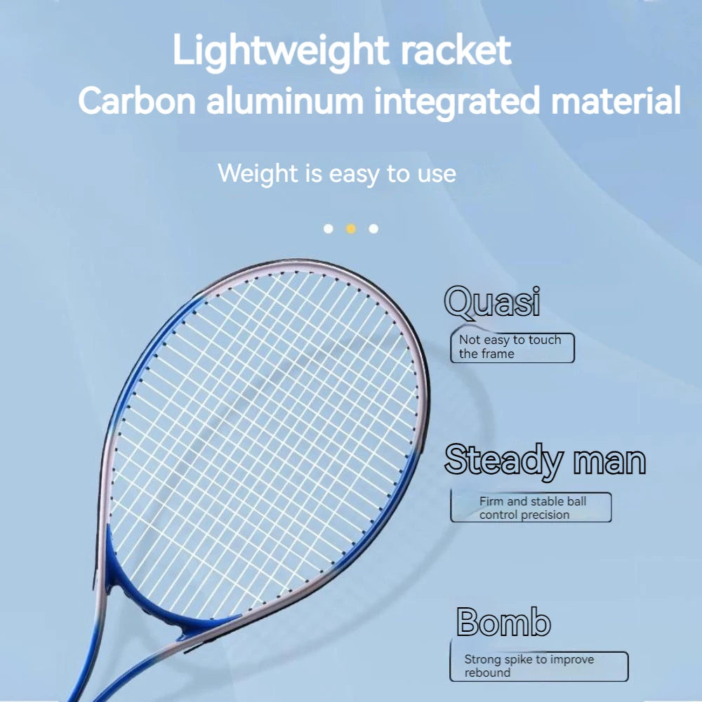 Tennis Training Band Line Rebound Single Person Exercise Fitness Tennis Racket Set Exercise at Home Exercise