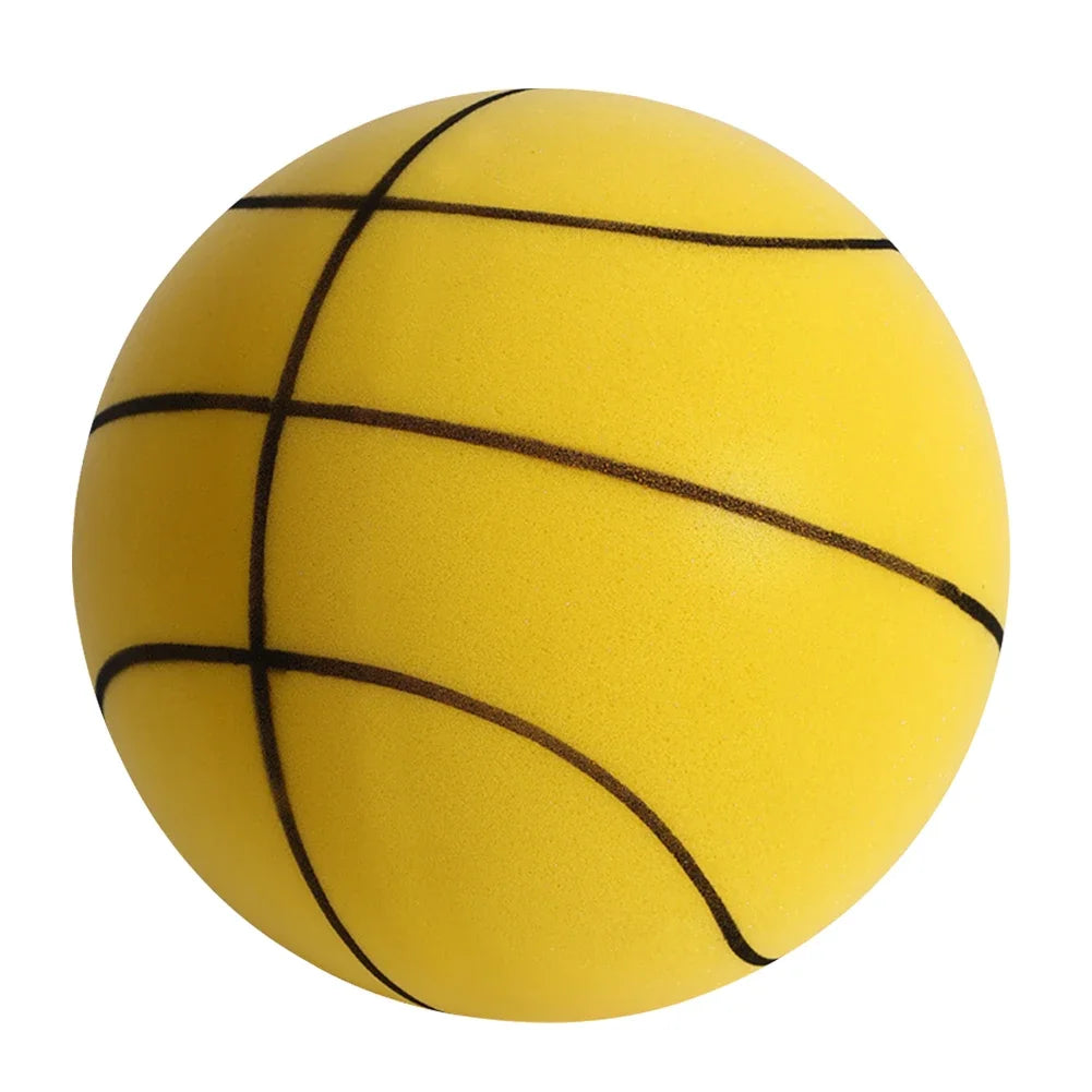 18/21/24Cm Kids Bouncing Mute Silent Basketball Squeezable Mute Bouncing Basketball Indoor Silent Ball Foam Basketball Toys
