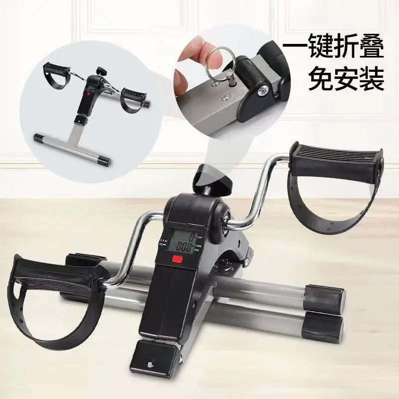 Stepper Exercise Machine Folding Stepper Pedal Exercise Bike for Home Stepper Mini with Adjustable Resistance Fitness Equipment